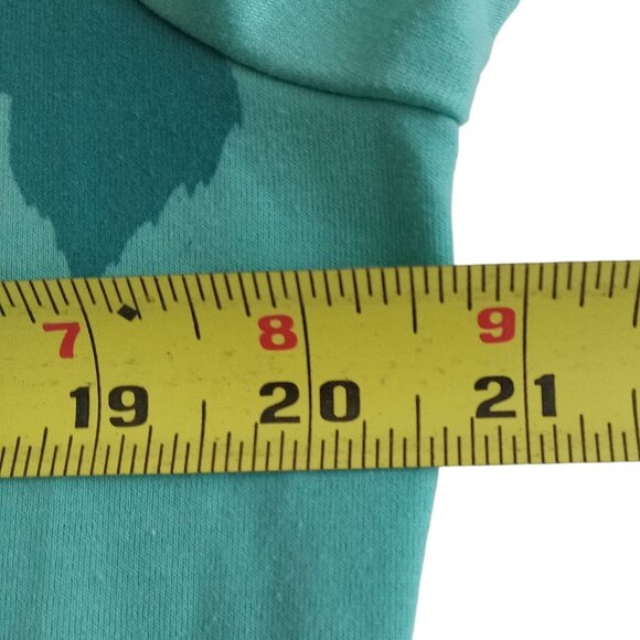 Patagonia Women's Crew-Neck Top XL Floral Teal Long-Sleeved Shirt - Picture 5 of 7